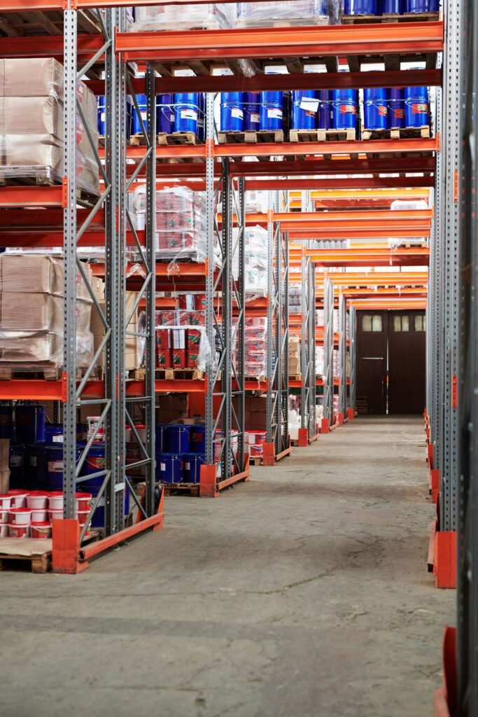Racks de l'entrepôt Achat Malin